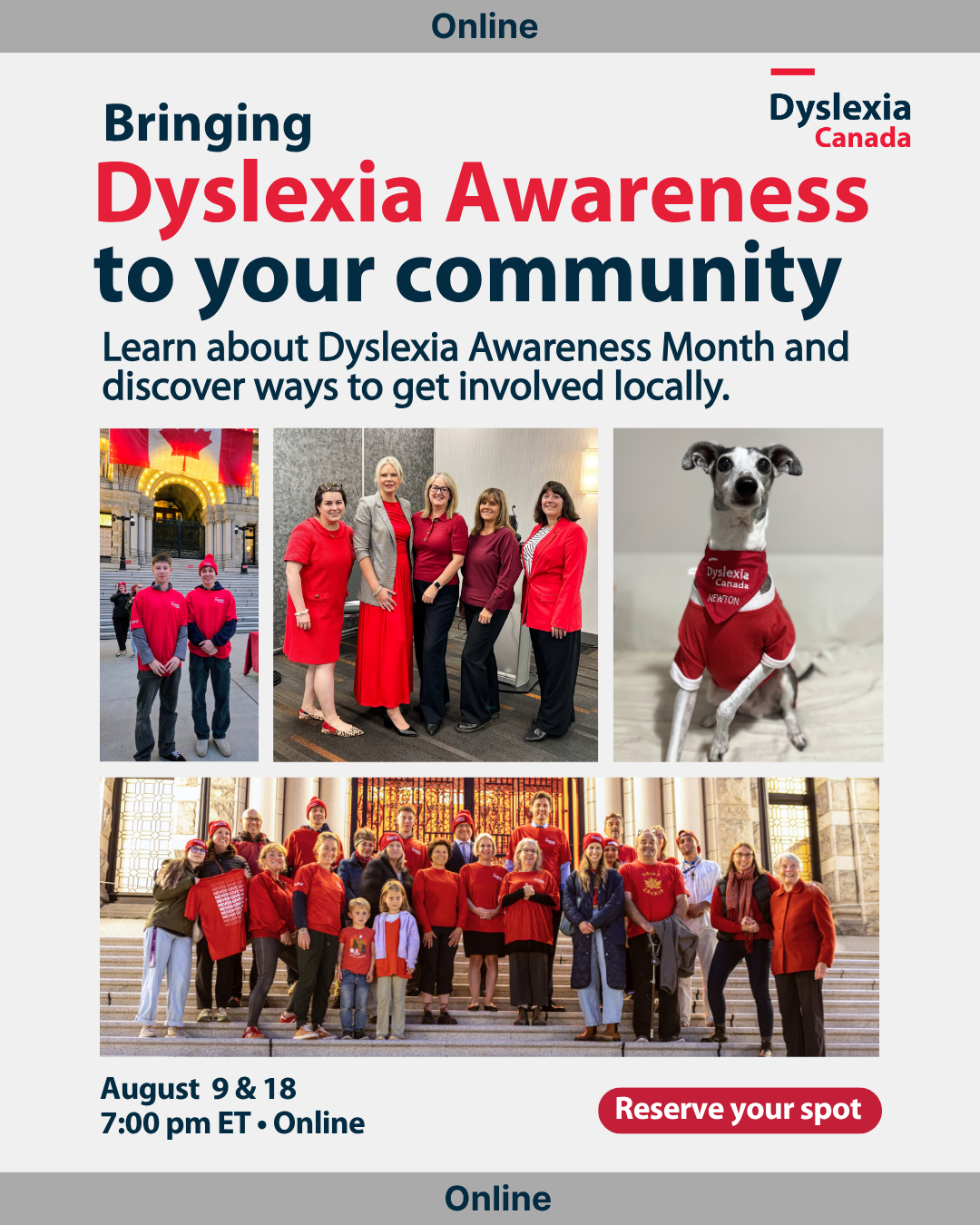 Dyslexia Awareness info session